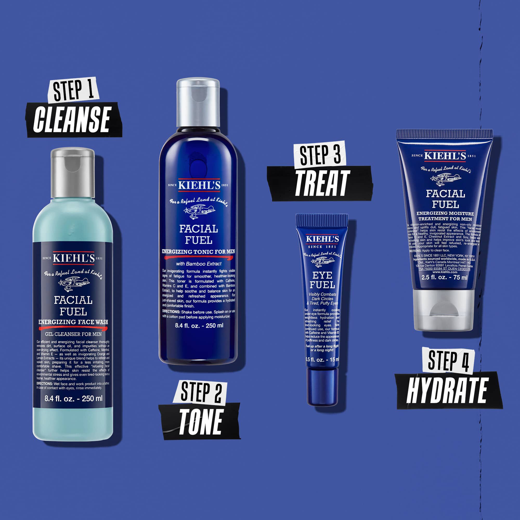 フェイスクリーム Ultimate Bestsellers Facial Fuel for Men, Energizing and Vitamin-Rich Moisture